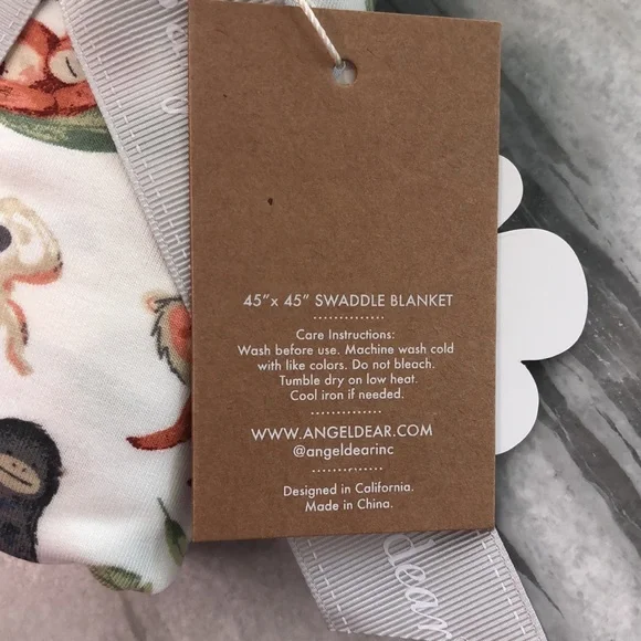 Angel Dear Primates Swaddle NWT - Picture 2 of 6